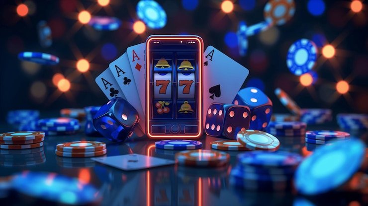 নিয়ন ড্যাশবোর্ডে গেম টেকনোলজি দৃশ্য